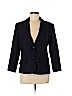 Theory Blue Wool Blazer Size 12 - photo 1