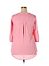 Mocha Pink 3/4 Sleeve Blouse Size 3X - photo 2