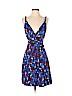 T-Bags Los Angeles 100% Rayon Blue Casual Dress Size XS - photo 1