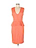 BCBGMAXAZRIA Orange Cocktail Dress Size M - photo 1