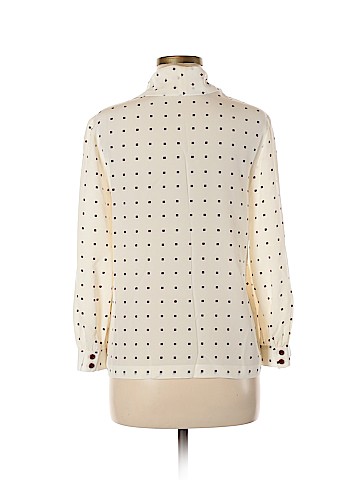 Kate Spade New York Long Sleeve Silk Top (view 2)
