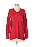 Tommy Hilfiger 100% Cotton Solid Red Pullover Sweater Size S (petite) - photo 1