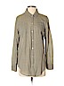 Calypso St. Barth 100% Cotton Green Long Sleeve Button-Down Shirt Size XS - photo 1