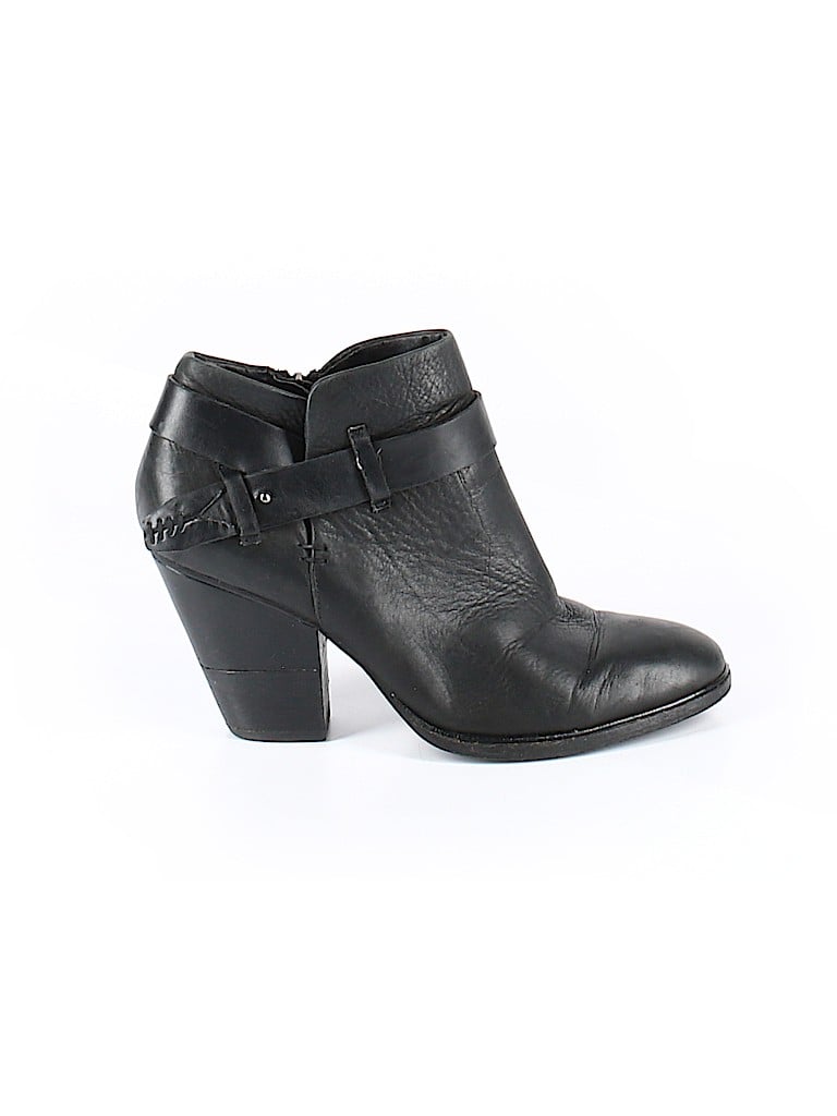 Dolce Vita Black Ankle Boots Size 6 1/2 - photo 1