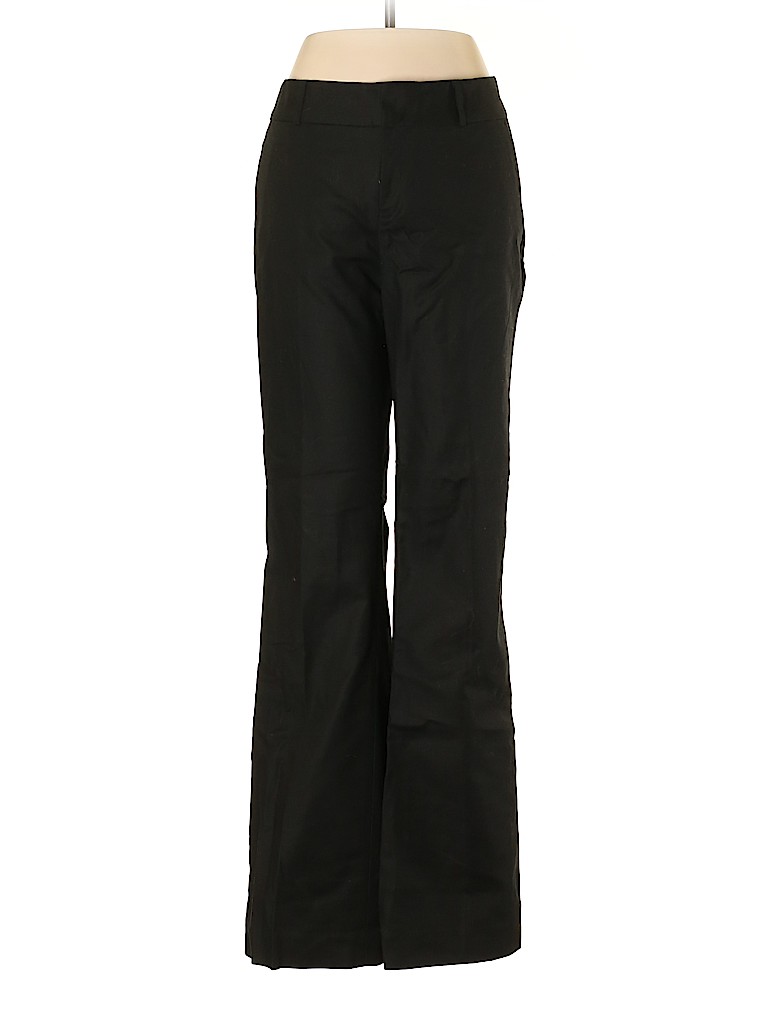Banana Republic Factory Store Solid Black Dress Pants Size 6 - 87% off ...