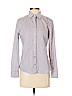 Banana Republic Purple Long Sleeve Button-Down Shirt Size 4 (petite) - photo 1
