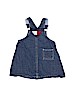 Tommy Hilfiger 100% Cotton Solid Blue Overall Dress Size 12-18 mo - photo 2