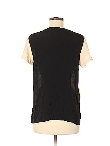 Comptoir des Cotonniers Short Sleeve Silk Top (view 2)
