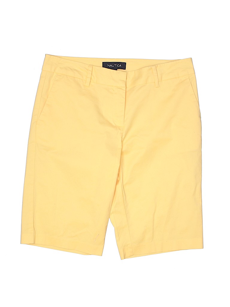 nautica yellow shorts