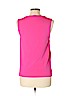 Kate Spade New York 100% Cotton Solid Pink Sleeveless Top Size L - photo 2