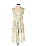 Theory 100% Polyester Ivory Casual Dress Size 2 - photo 1
