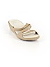 Crocs Solid Tan Sandals Size 8 (wide) - photo 1