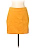 Banana Republic Factory Store Yellow Casual Skirt Size 10 (petite) - photo 1