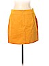 Banana Republic Factory Store Yellow Casual Skirt Size 10 (petite) - photo 2