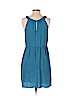 Rebecca Taylor 100% Rayon Blue Casual Dress Size 2 - photo 2