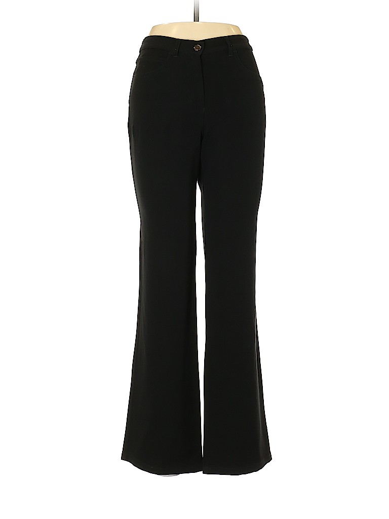 Armani Collezioni 100% Polyester Black Dress Pants Size 38 (FR) - photo 1