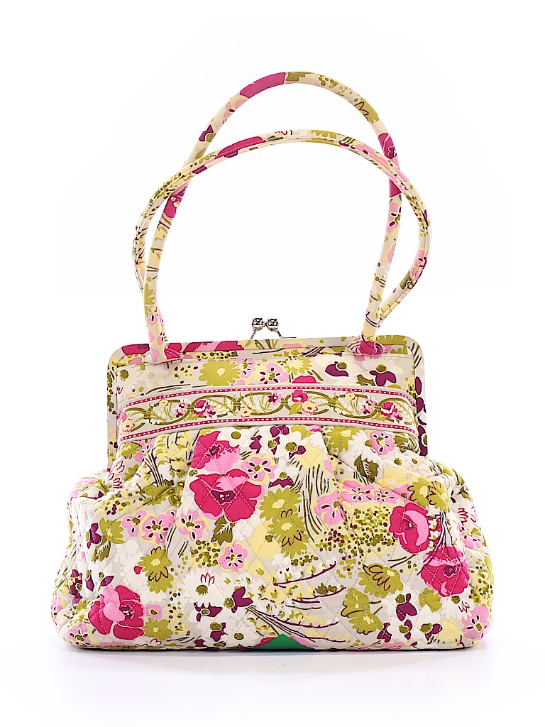 Vera Bradley Floral Gray Shoulder Bag One Size - 71% off | thredUP