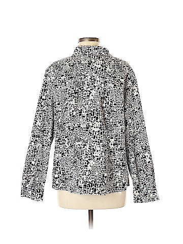 Chico's Long Sleeve Button-Down Shirt (view 2)