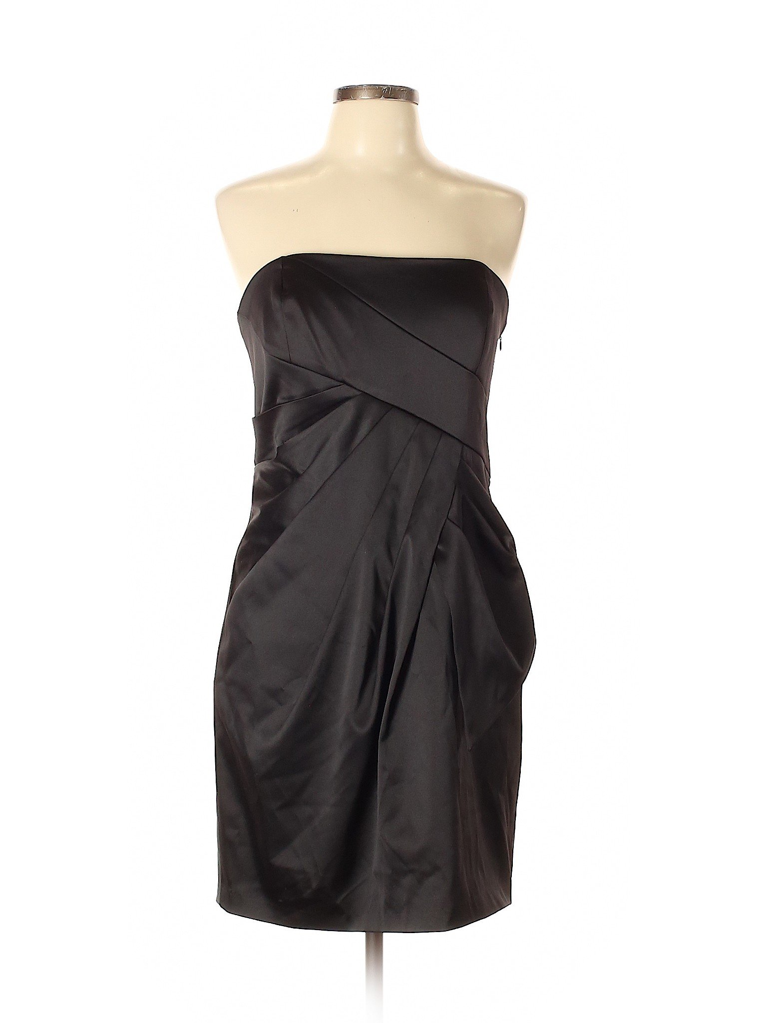 Max and Cleo Solid Black Cocktail Dress Size 12 - 91% off | thredUP