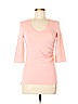 Jil Sander Pink 3/4 Sleeve Top Size M - photo 1