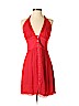 Catherine Malandrino 100% Silk Red Casual Dress Size P (petite) - photo 1