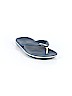 Crocs Solid Blue Flip Flops Size 7 - photo 1