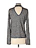 Walter Baker Gray Long Sleeve Top Size M - photo 2