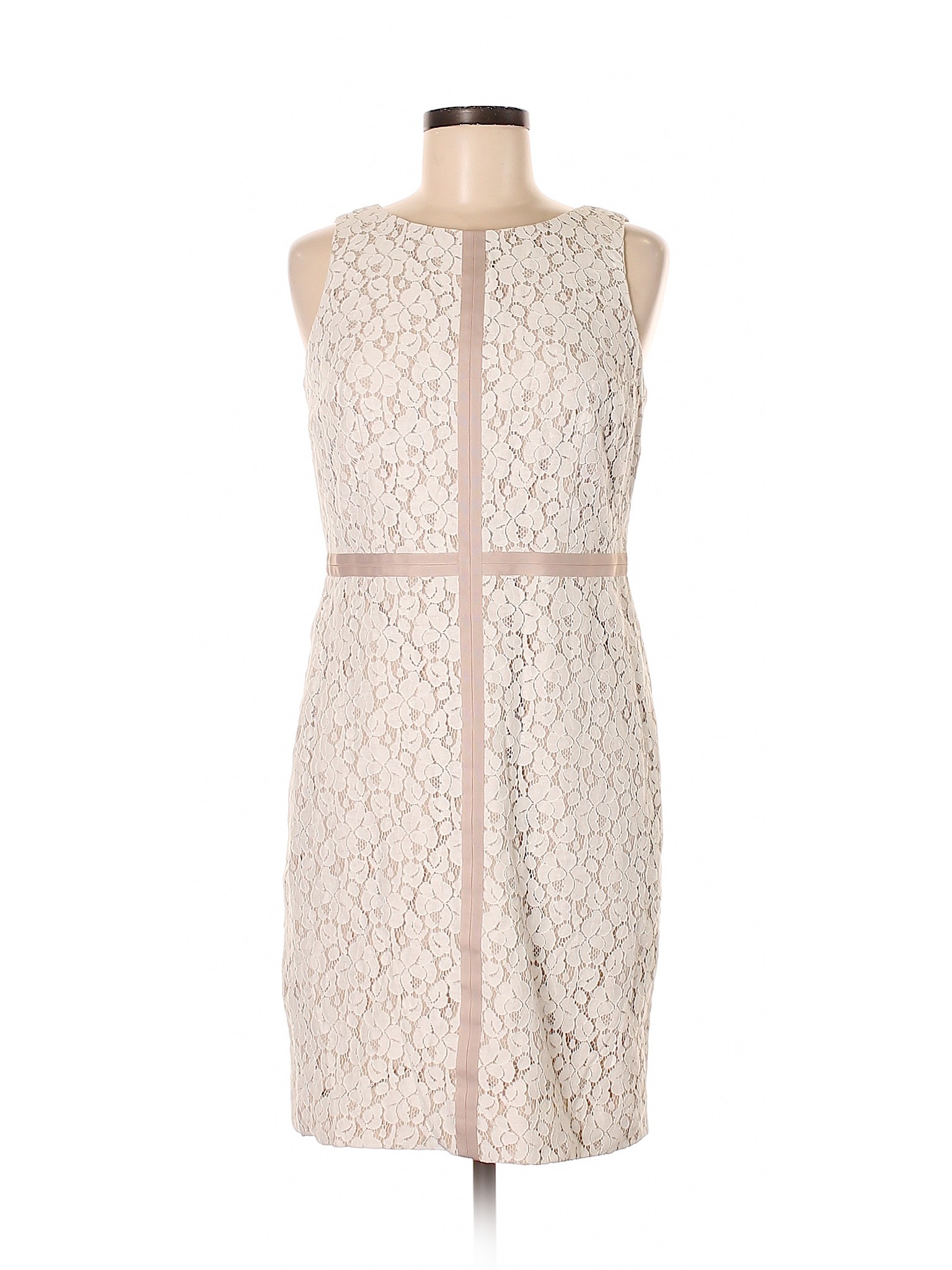 NWT Ann Taylor Factory Women Ivory Casual Dress 6 Petite | eBay