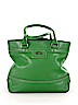 Kate Spade New York 100% Leather Solid Green Leather Tote One size - photo 1