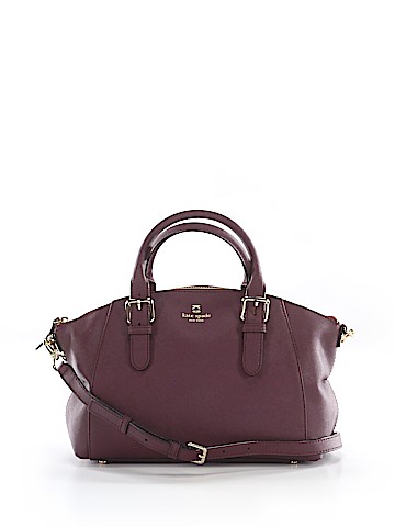 Kate Spade New York Leather Satchel (view 1)