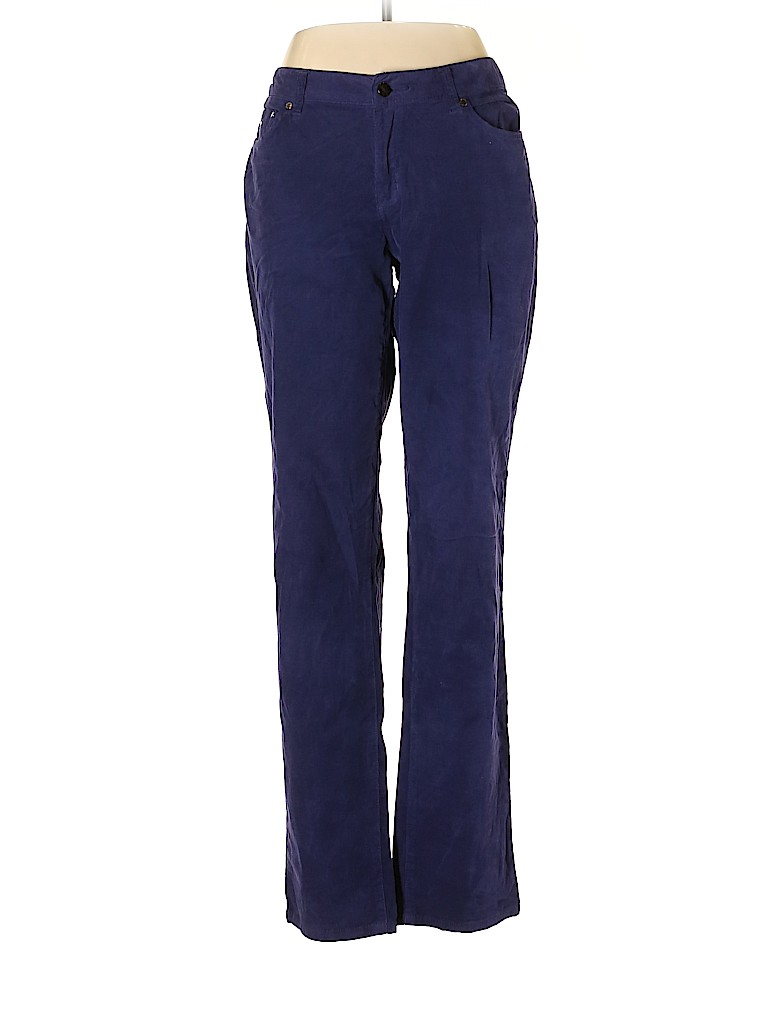 purple cords trousers