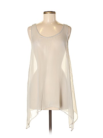 Illia Sleeveless Silk Top (view 1)