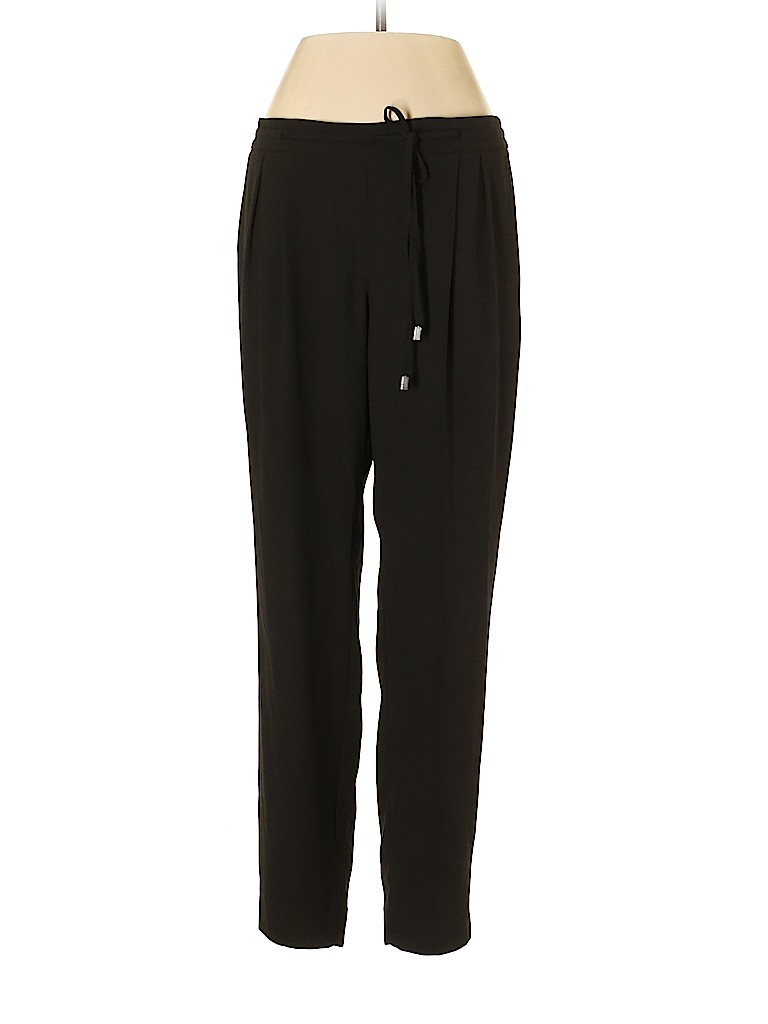 Zara Basic 100% Polyester Black Casual Pants Size S - photo 1