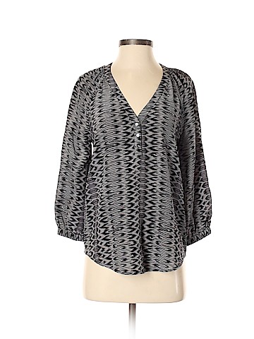 Joie 3/4 Sleeve Silk Top (view 1)