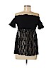 Intimately by Free People Black Short Sleeve Top Size S (petite) - photo 1