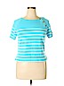 Lauren by Ralph Lauren 100% Cotton Blue Pullover Sweater Size XL - photo 1