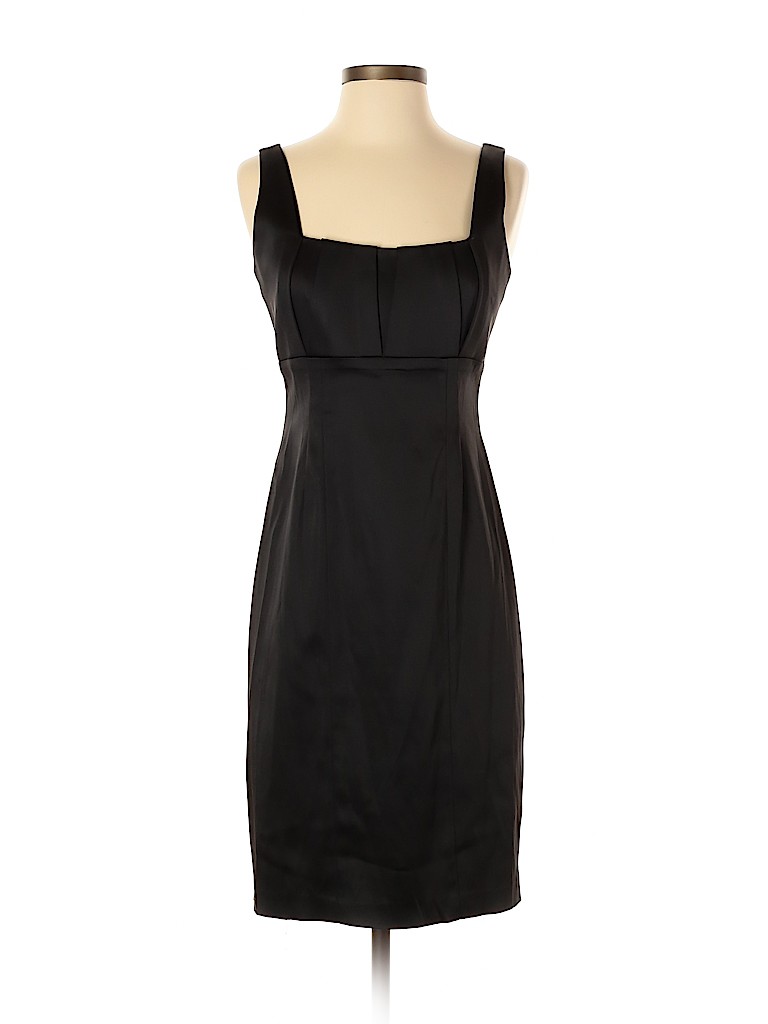 Calvin Klein Solid Black Cocktail Dress Size 4 - 73% off | thredUP