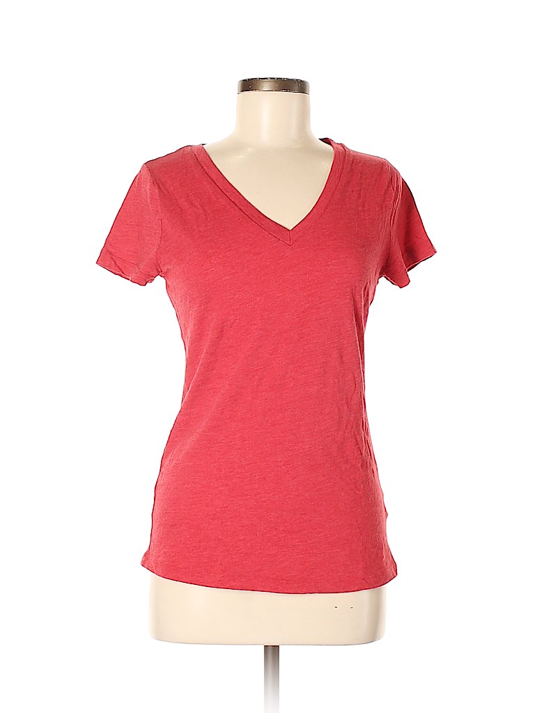 Mossimo Supply Co. Solid Red Short Sleeve T-Shirt Size M - 58% off ...