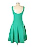 Kate Spade New York Solid Green Casual Dress Size S - photo 2