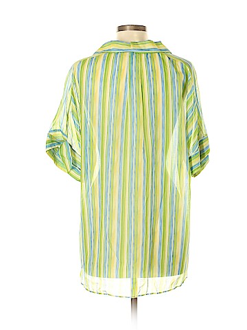 Lafayette 148 New York Short Sleeve Blouse (view 2)
