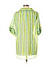 Lafayette 148 New York Green Short Sleeve Blouse Size L - photo 2