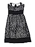 White House Black Market 100% Polyester Black Cocktail Dress Size 00 - photo 2