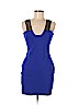 Mason Blue Cocktail Dress Size M - photo 1