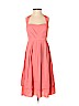 There Is Only You And Me 100% Polyester Orange Cocktail Dress Size 2 - photo 1