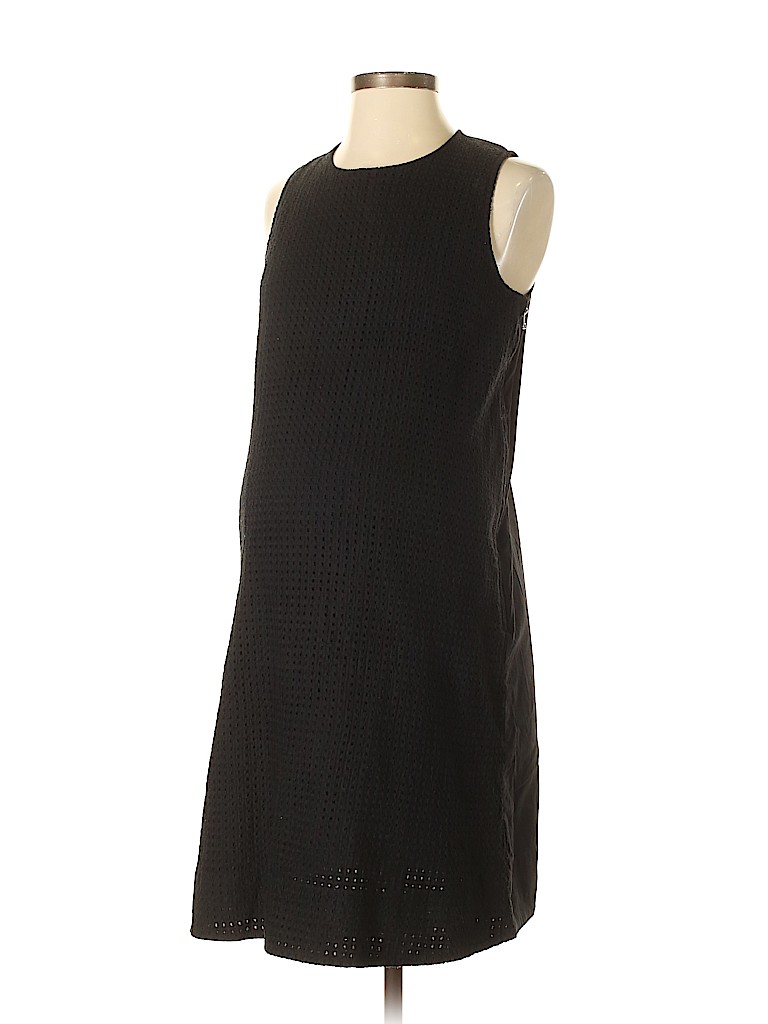 Gap - Maternity 100% Cotton Black Casual Dress Size 6 (Maternity) - photo 1
