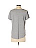 Ann Taylor LOFT Outlet 100% Cotton Gray Short Sleeve T-Shirt Size L - photo 2