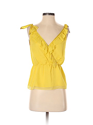 What Comes Around Goes Around Sleeveless Silk Top (view 1)