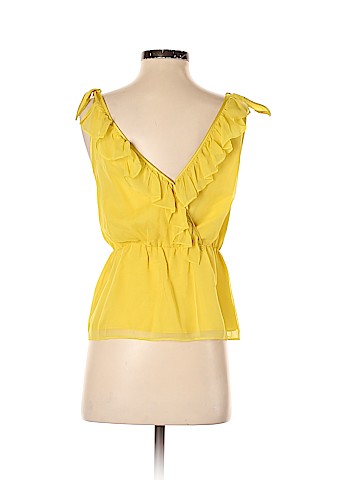 What Comes Around Goes Around Sleeveless Silk Top (view 2)