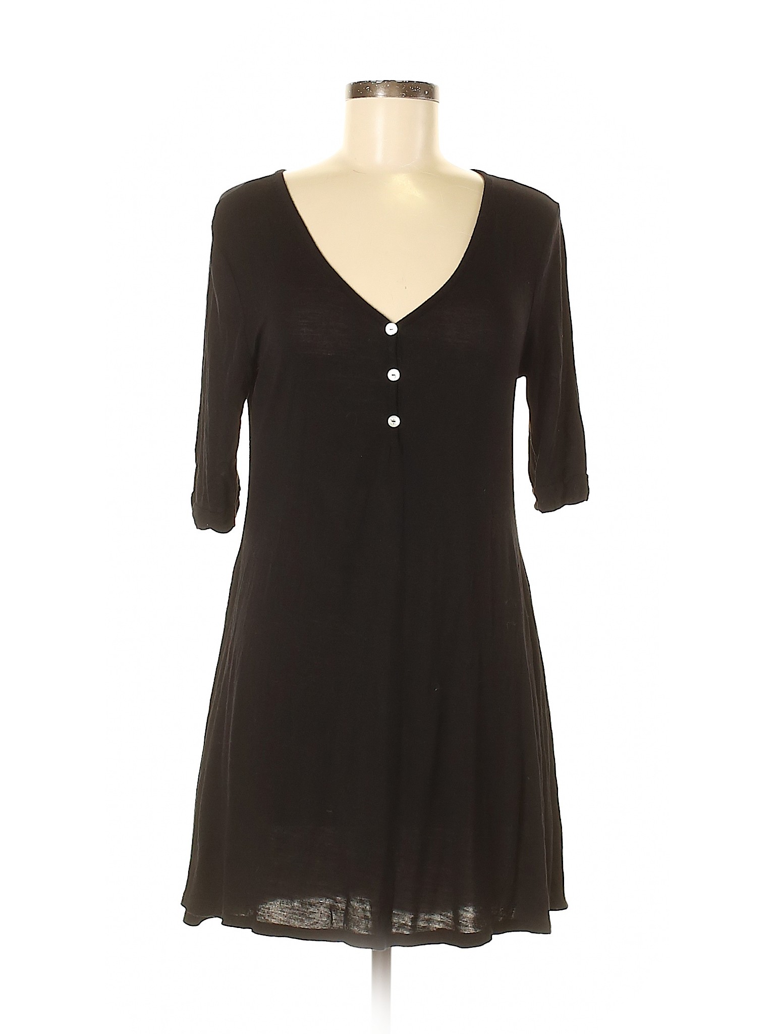 Zenana Outfitters Women Black Casual Dress Med | eBay