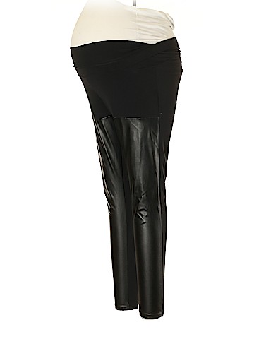 Rune NYC Faux Leather Pants (view 1)